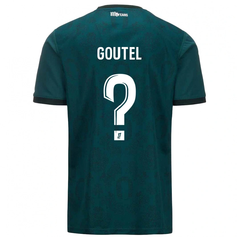 Danxen Kvinnor Farid Goutel #0 Mörkgrön Bortatröja Matchtröjor 2024/25 Tröjor T-Tröja