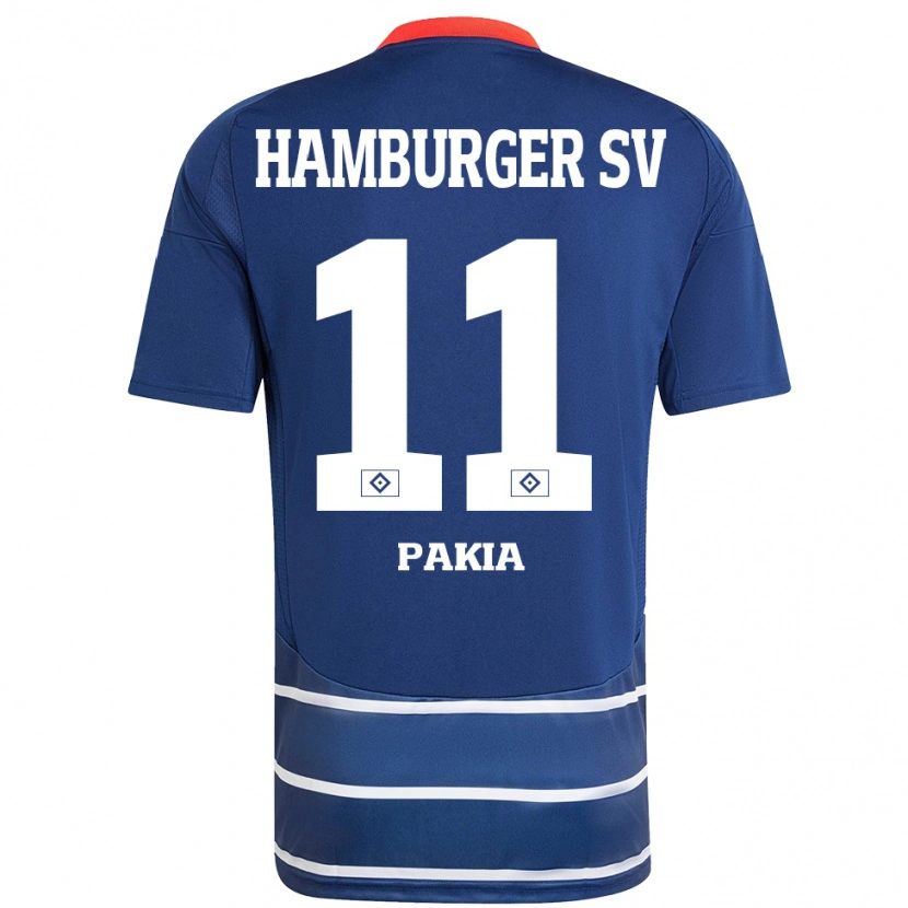 Danxen Kvinnor Ware Pakia #11 Mörkblå Bortatröja Matchtröjor 2024/25 Tröjor T-Tröja