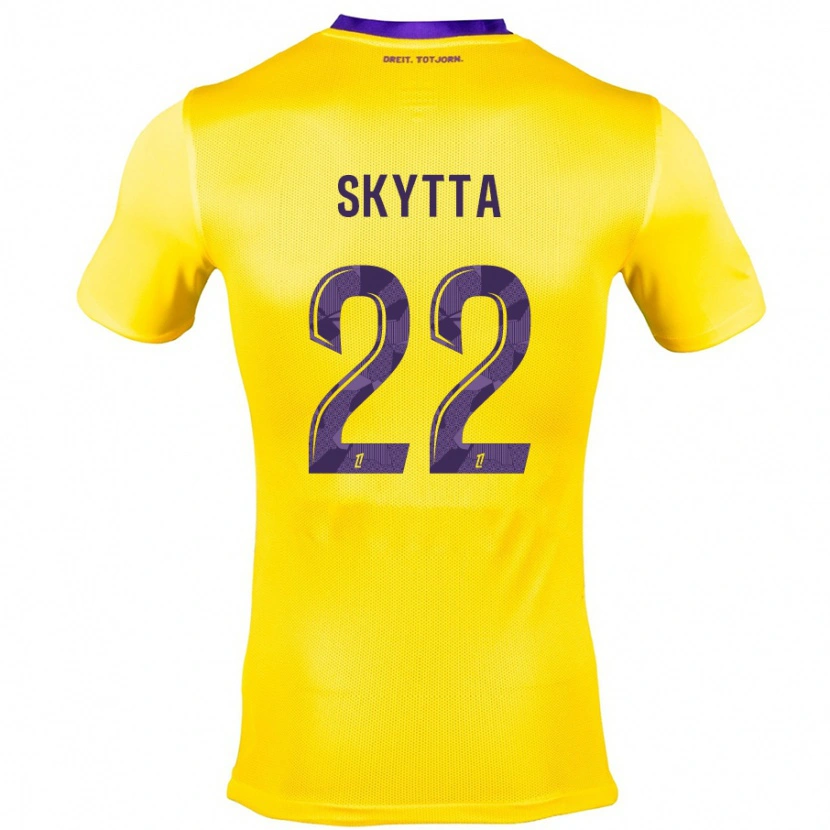 Danxen Kvinnor Naatan Skyttä #22 Gullila Bortatröja Matchtröjor 2024/25 Tröjor T-Tröja