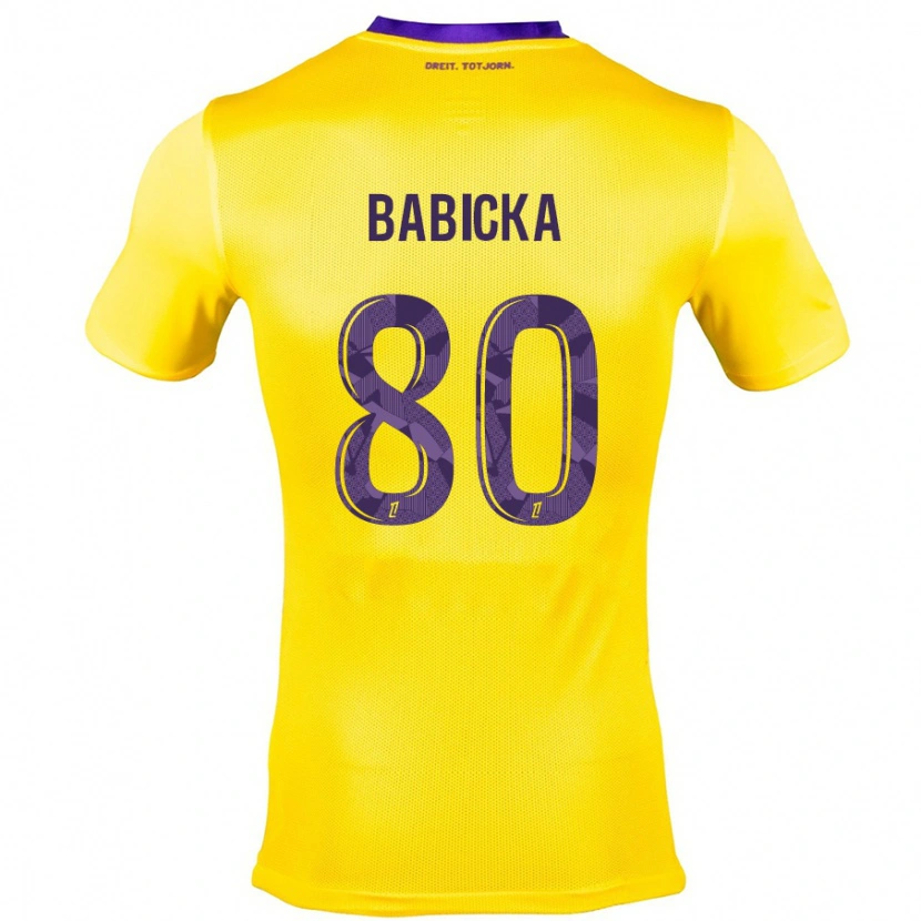 Danxen Kvinnor Shavy Babicka #80 Gullila Bortatröja Matchtröjor 2024/25 Tröjor T-Tröja