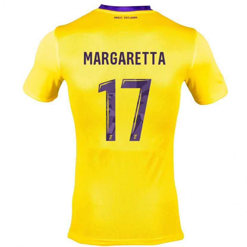 Danxen Kvinnor Jessica Margaretta #17 Gullila Bortatröja Matchtröjor 2024/25 Tröjor T-Tröja