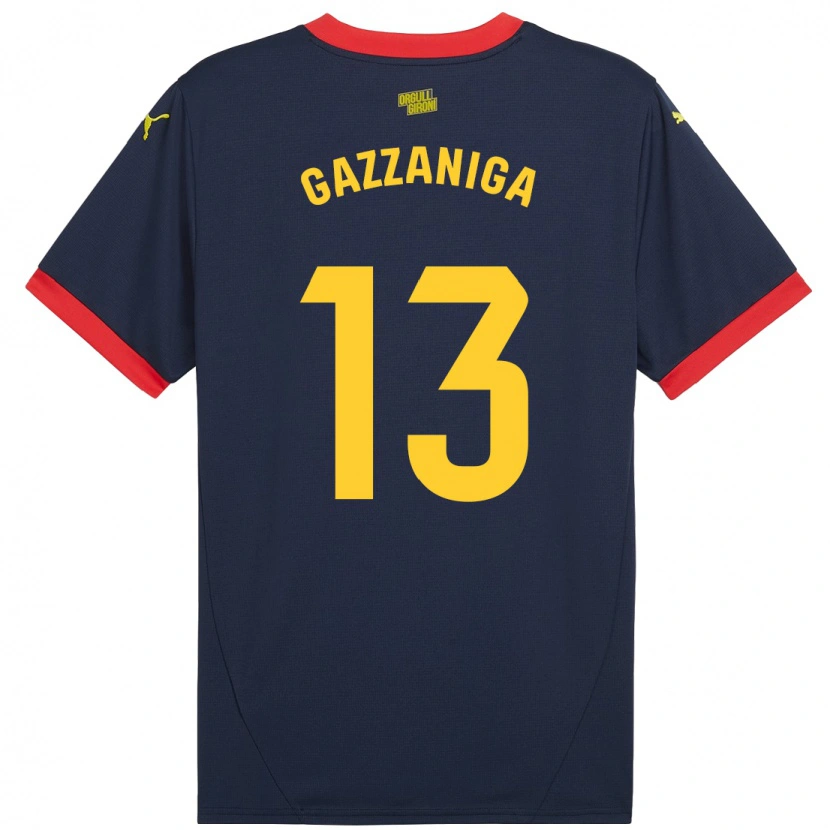 Danxen Kvinnor Paulo Gazzaniga #13 Marinröd Bortatröja Matchtröjor 2024/25 Tröjor T-Tröja