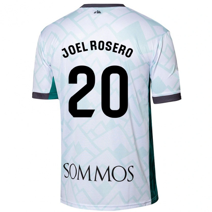 Danxen Kvinnor Alexis Joel Rosero #20 Vit Grön Bortatröja Matchtröjor 2024/25 Tröjor T-Tröja