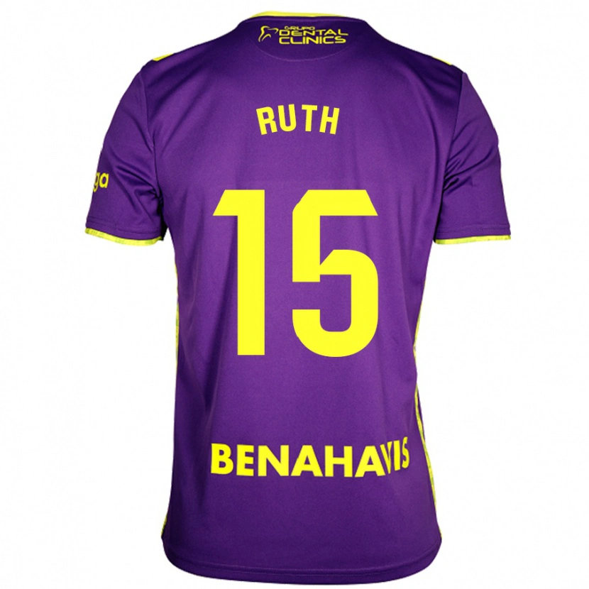 Danxen Kvinnor Ruth #15 Lila Gul Bortatröja Matchtröjor 2024/25 Tröjor T-Tröja