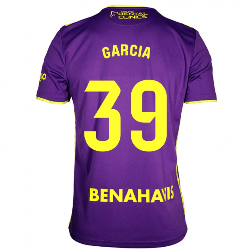 Danxen Kvinnor Claudia García #39 Lila Gul Bortatröja Matchtröjor 2024/25 Tröjor T-Tröja