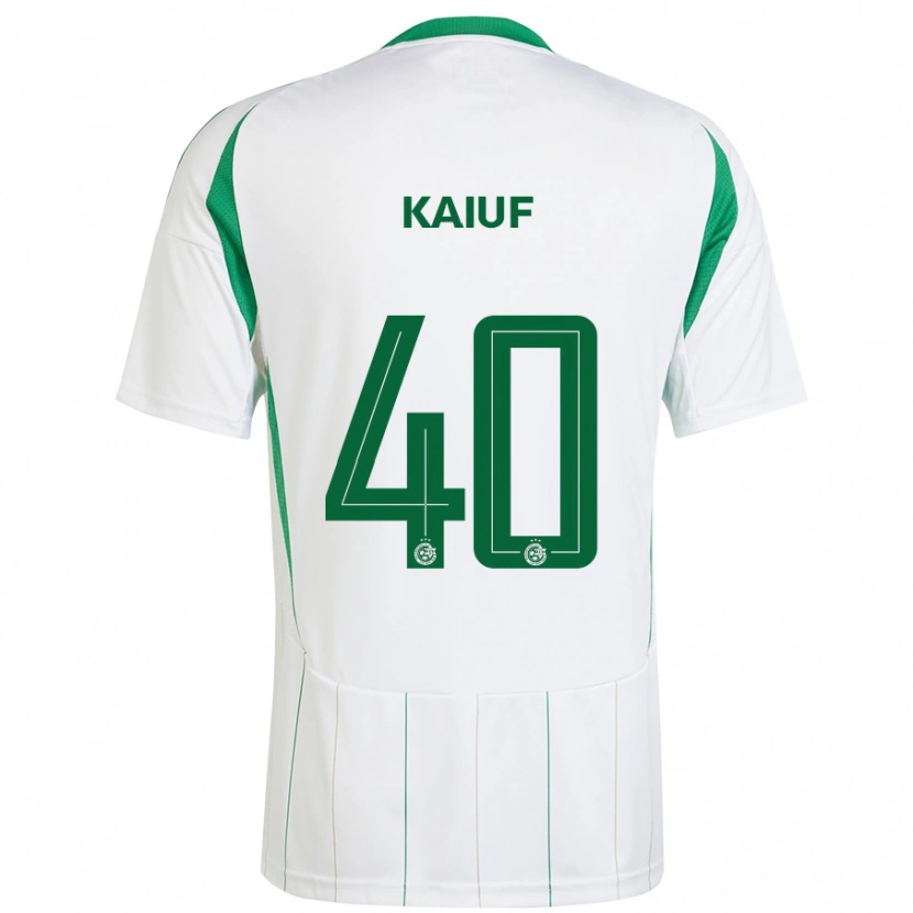 Danxen Kvinnor Sharif Kaiuf #40 Vit Grön Bortatröja Matchtröjor 2024/25 Tröjor T-Tröja