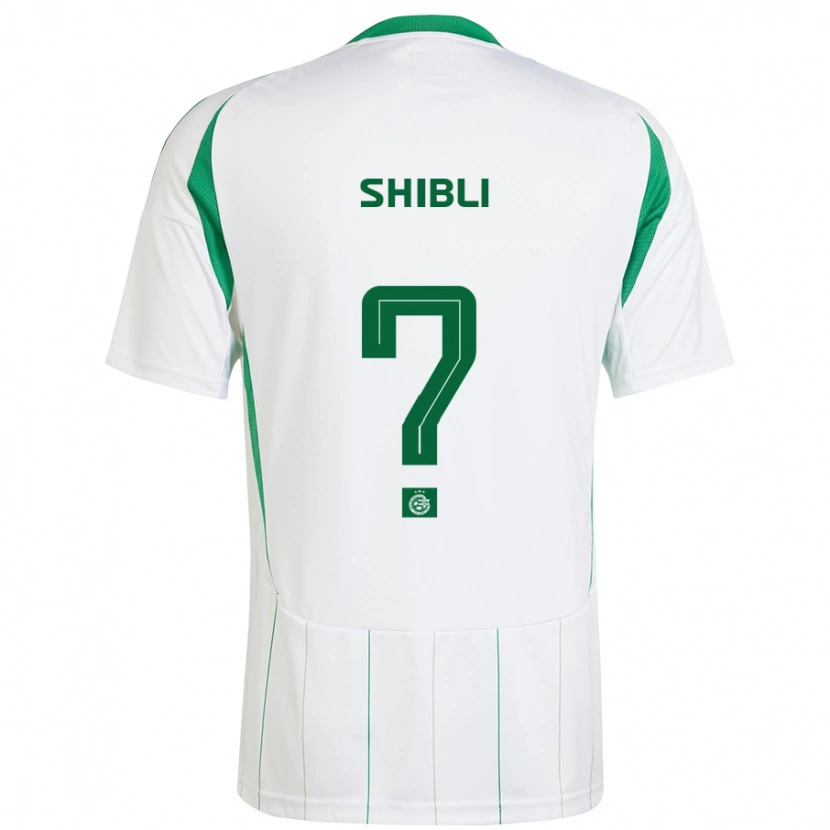 Danxen Kvinnor Jad Shibli #0 Vit Grön Bortatröja Matchtröjor 2024/25 Tröjor T-Tröja
