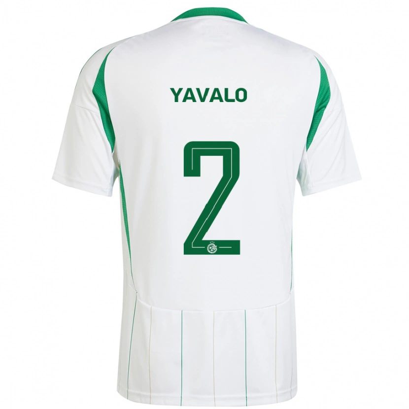 Danxen Kvinnor Gatachao Yavalo #2 Vit Grön Bortatröja Matchtröjor 2024/25 Tröjor T-Tröja