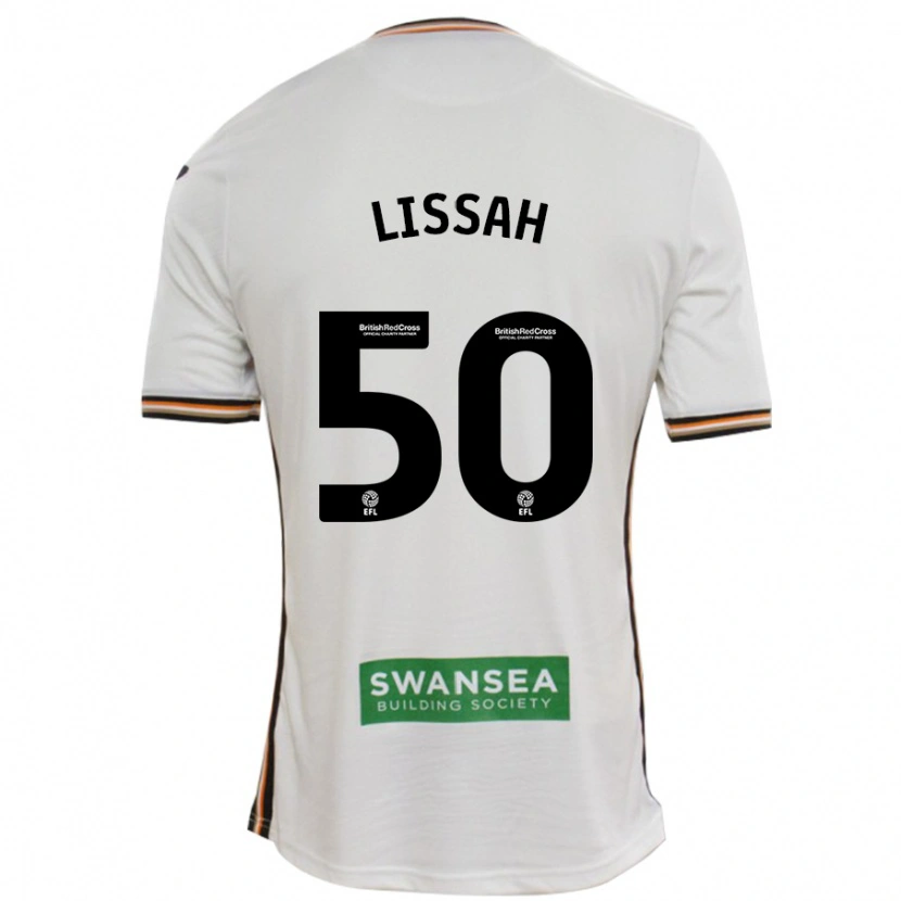 Danxen Barn Filip Lissah #50 Vit Hemmatröja Matchtröjor 2024/25 Tröjor T-Tröja