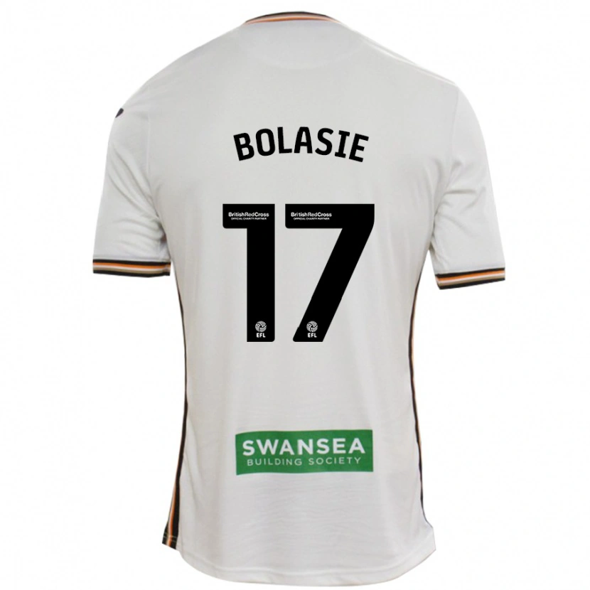 Danxen Barn Yannick Bolasie #17 Vit Hemmatröja Matchtröjor 2024/25 Tröjor T-Tröja