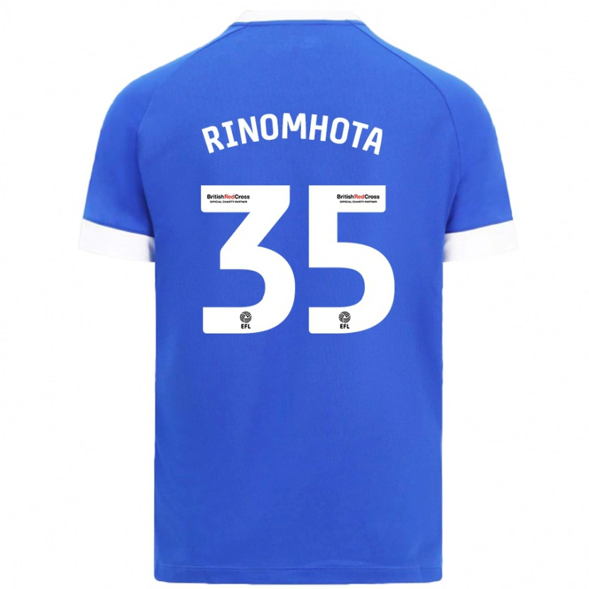 Danxen Barn Andy Rinomhota #35 Himmelsblå Hemmatröja Matchtröjor 2024/25 Tröjor T-Tröja