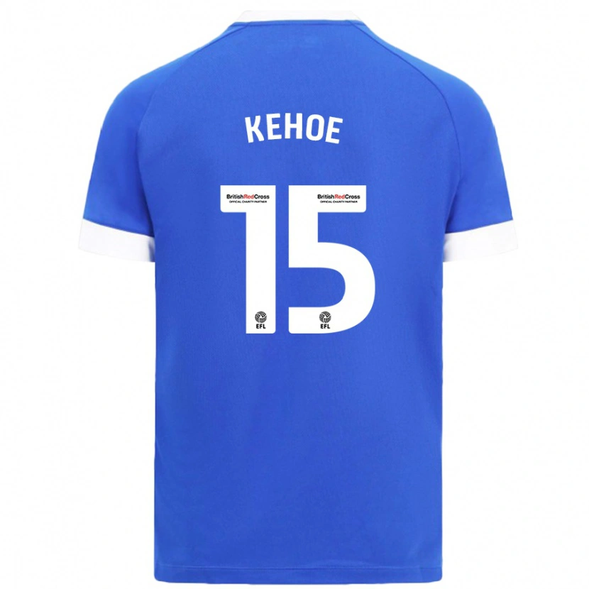 Danxen Barn Molly Kehoe #15 Himmelsblå Hemmatröja Matchtröjor 2024/25 Tröjor T-Tröja