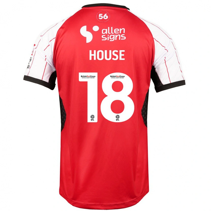 Danxen Barn Ben House #18 Vit Hemmatröja Matchtröjor 2024/25 Tröjor T-Tröja