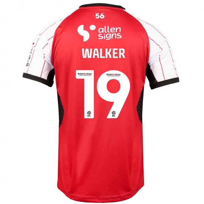 Danxen Barn Tyler Walker #19 Vit Hemmatröja Matchtröjor 2024/25 Tröjor T-Tröja
