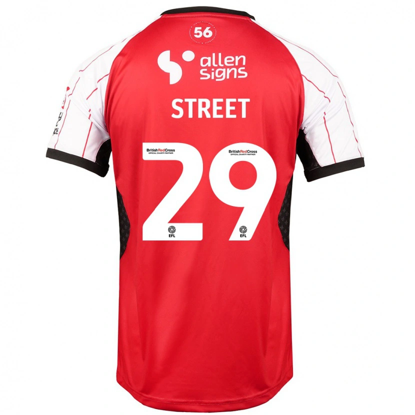 Danxen Barn Robert Street #29 Vit Hemmatröja Matchtröjor 2024/25 Tröjor T-Tröja