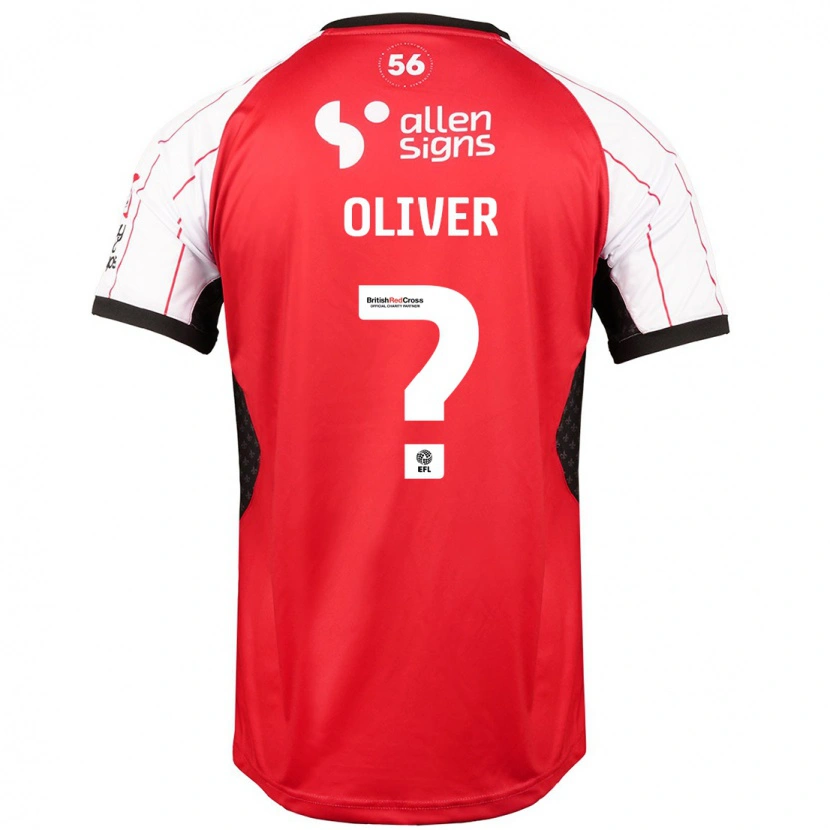 Danxen Barn Denny Oliver #0 Vit Hemmatröja Matchtröjor 2024/25 Tröjor T-Tröja