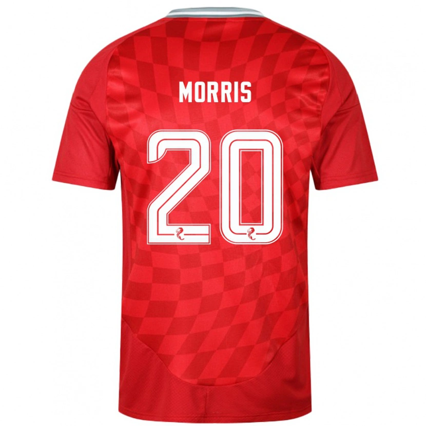 Danxen Barn Shayden Morris #20 Röd Hemmatröja Matchtröjor 2024/25 Tröjor T-Tröja