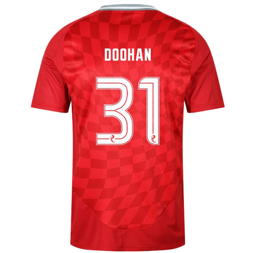 Danxen Barn Ross Doohan #31 Röd Hemmatröja Matchtröjor 2024/25 Tröjor T-Tröja