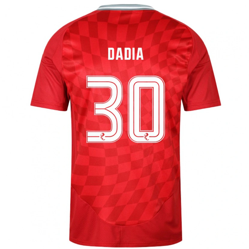 Danxen Barn Or Dadia #30 Röd Hemmatröja Matchtröjor 2024/25 Tröjor T-Tröja