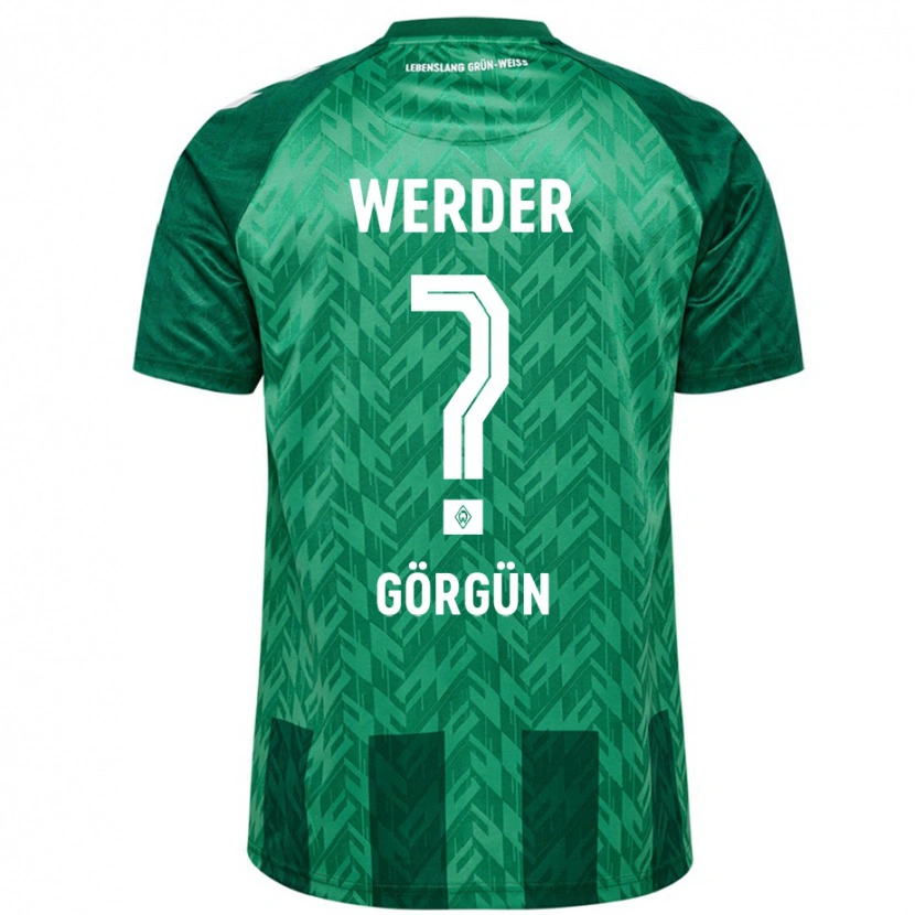 Danxen Barn Deniz-Erdem Görgün #0 Grön Hemmatröja Matchtröjor 2024/25 Tröjor T-Tröja