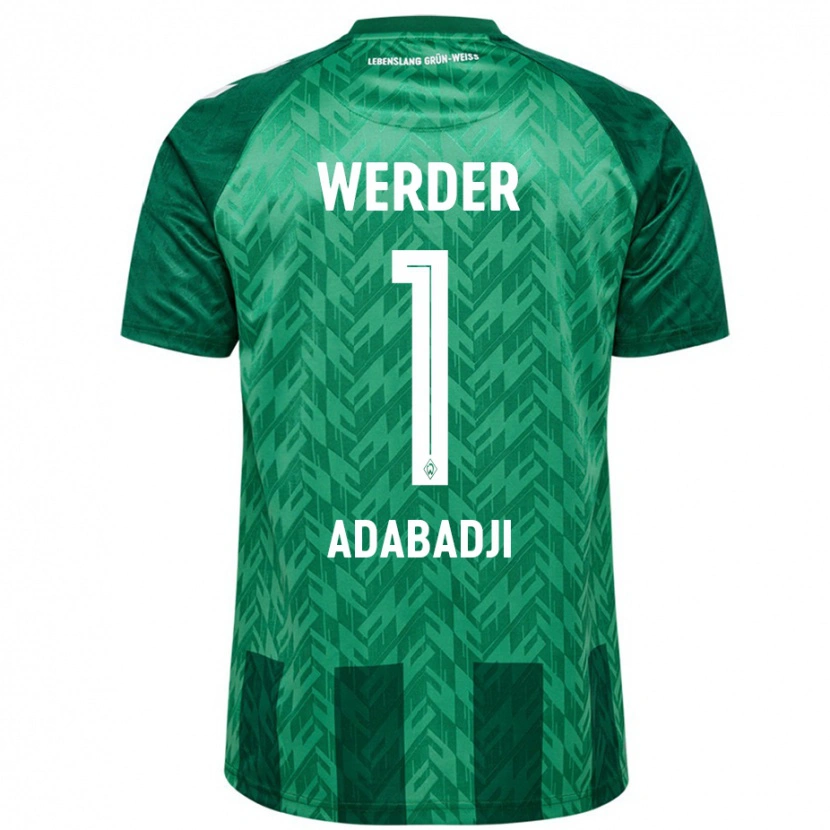 Danxen Barn Kwassi-Vivien Felix Adabadji #1 Grön Hemmatröja Matchtröjor 2024/25 Tröjor T-Tröja