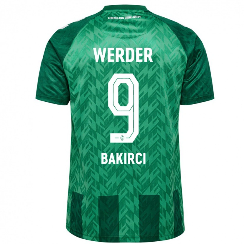 Danxen Barn Yunus Bakirci #9 Grön Hemmatröja Matchtröjor 2024/25 Tröjor T-Tröja