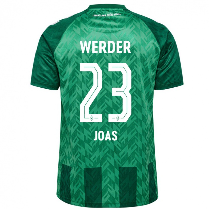 Danxen Barn Julius Joas #23 Grön Hemmatröja Matchtröjor 2024/25 Tröjor T-Tröja