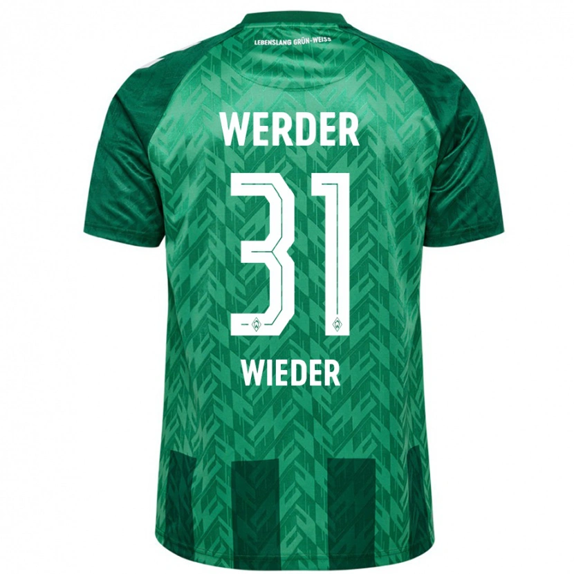 Danxen Barn Verena Wieder #31 Grön Hemmatröja Matchtröjor 2024/25 Tröjor T-Tröja