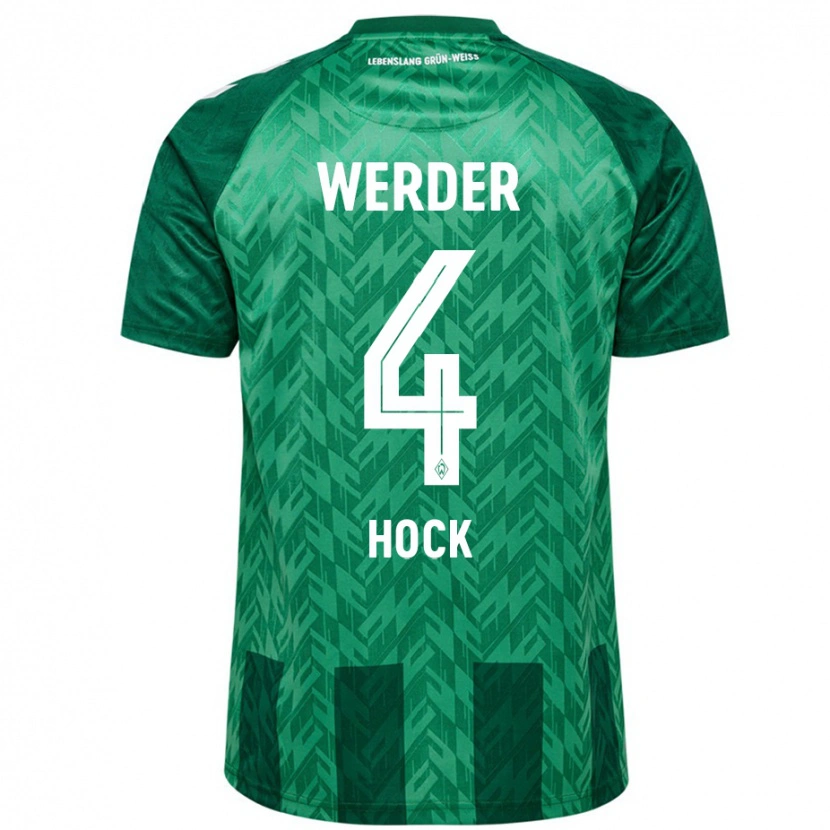 Danxen Barn Alexander Höck #4 Grön Hemmatröja Matchtröjor 2024/25 Tröjor T-Tröja