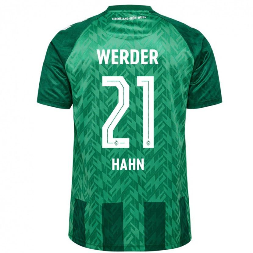 Danxen Barn Chiara Hahn #21 Grön Hemmatröja Matchtröjor 2024/25 Tröjor T-Tröja