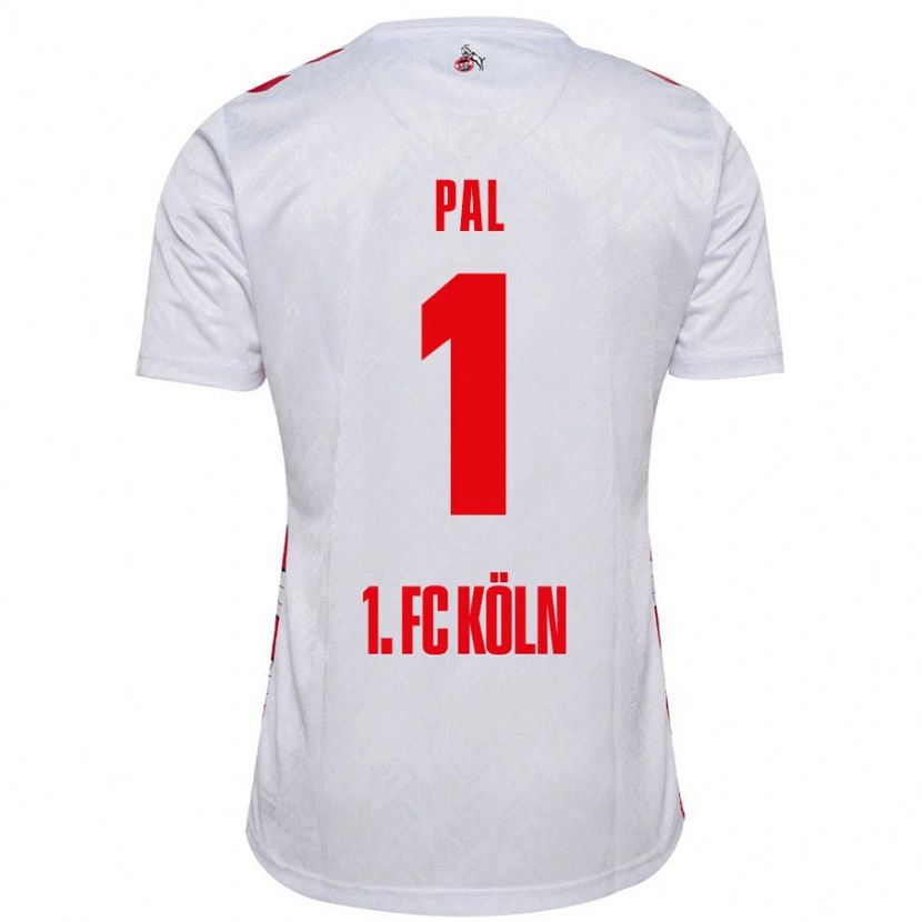 Danxen Barn Jasmin Pal #1 Vit Röd Hemmatröja Matchtröjor 2024/25 Tröjor T-Tröja