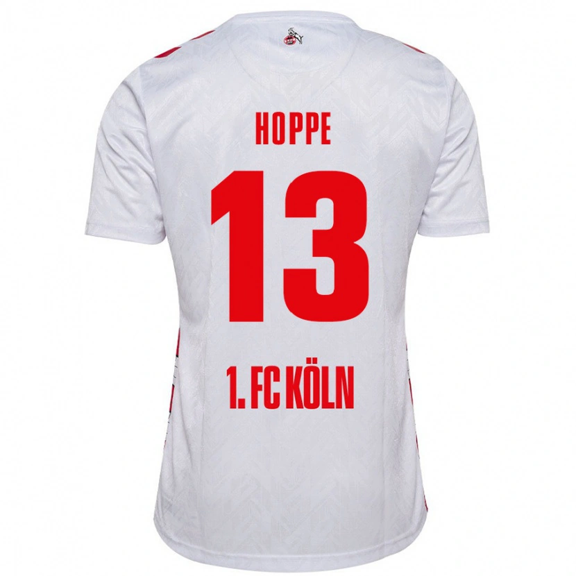 Danxen Barn Paula Hoppe #13 Vit Röd Hemmatröja Matchtröjor 2024/25 Tröjor T-Tröja