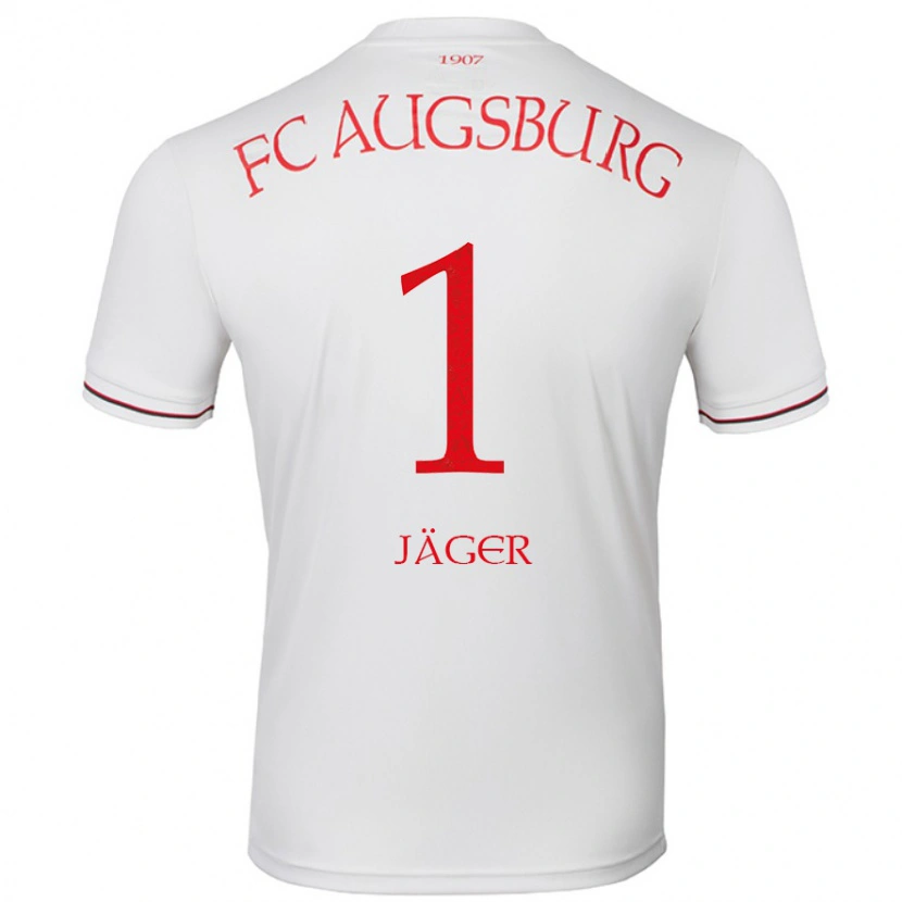 Danxen Barn Tobias Jäger #1 Vit Hemmatröja Matchtröjor 2024/25 Tröjor T-Tröja