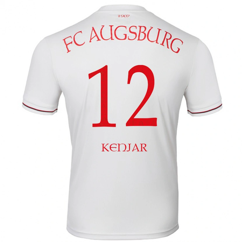 Danxen Barn Alen Kenjar #12 Vit Hemmatröja Matchtröjor 2024/25 Tröjor T-Tröja