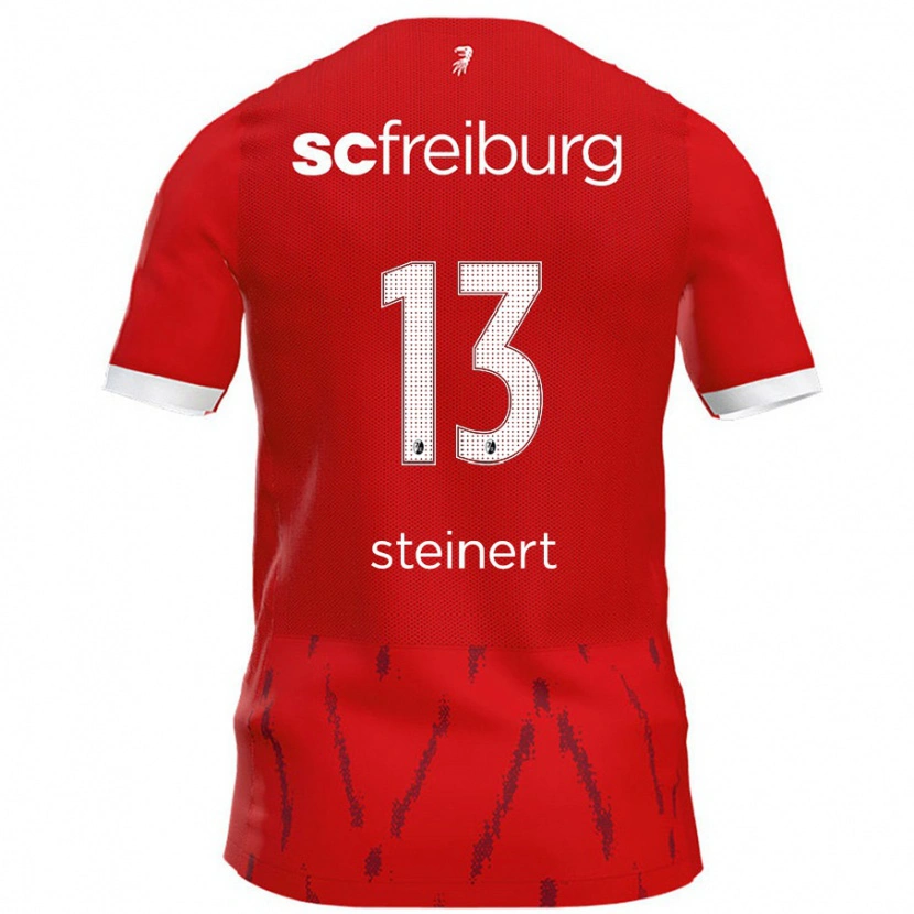Danxen Barn Judith Steinert #13 Röd Hemmatröja Matchtröjor 2024/25 Tröjor T-Tröja