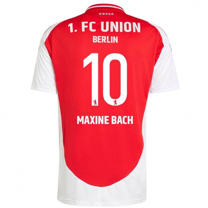 Danxen Barn Latoya Maxine Bach #10 Röd Vit Hemmatröja Matchtröjor 2024/25 Tröjor T-Tröja
