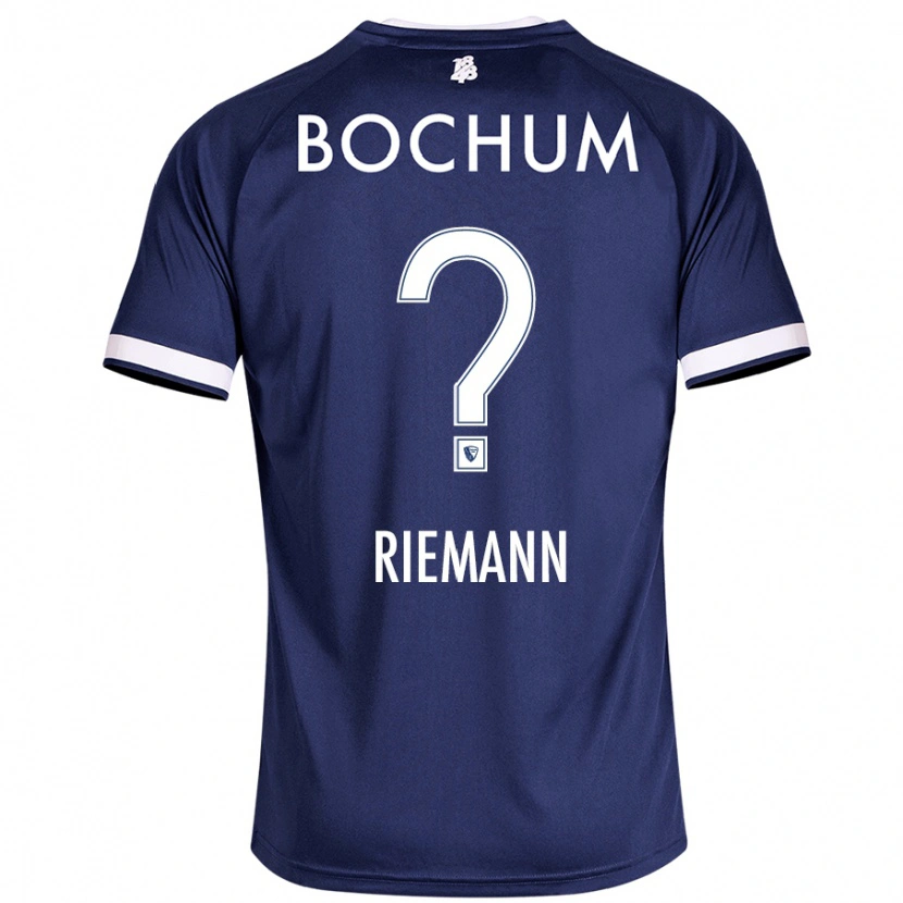 Danxen Barn Manuel Riemann #0 Mörkblå Hemmatröja Matchtröjor 2024/25 Tröjor T-Tröja