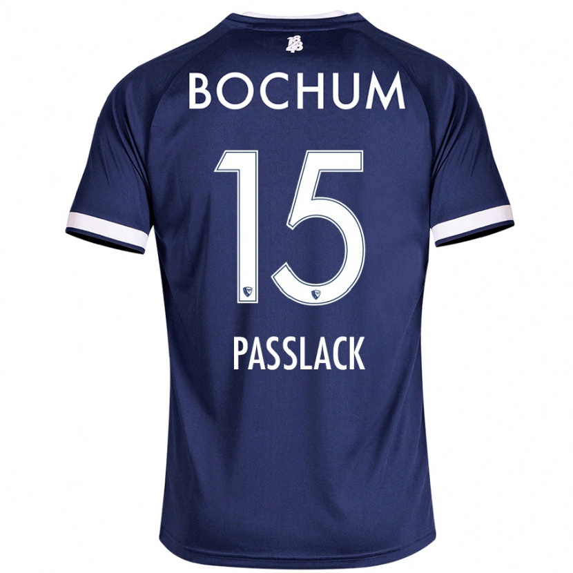 Danxen Barn Felix Passlack #15 Mörkblå Hemmatröja Matchtröjor 2024/25 Tröjor T-Tröja