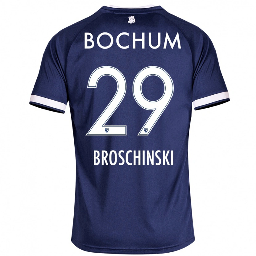 Danxen Barn Moritz Broschinski #29 Mörkblå Hemmatröja Matchtröjor 2024/25 Tröjor T-Tröja