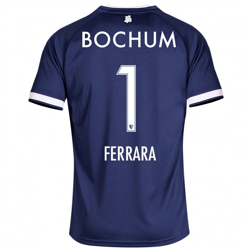 Danxen Barn Noah-Ali Ferrara #1 Mörkblå Hemmatröja Matchtröjor 2024/25 Tröjor T-Tröja