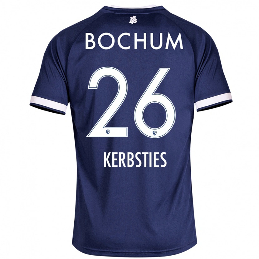 Danxen Barn Keanu Kerbsties #26 Mörkblå Hemmatröja Matchtröjor 2024/25 Tröjor T-Tröja