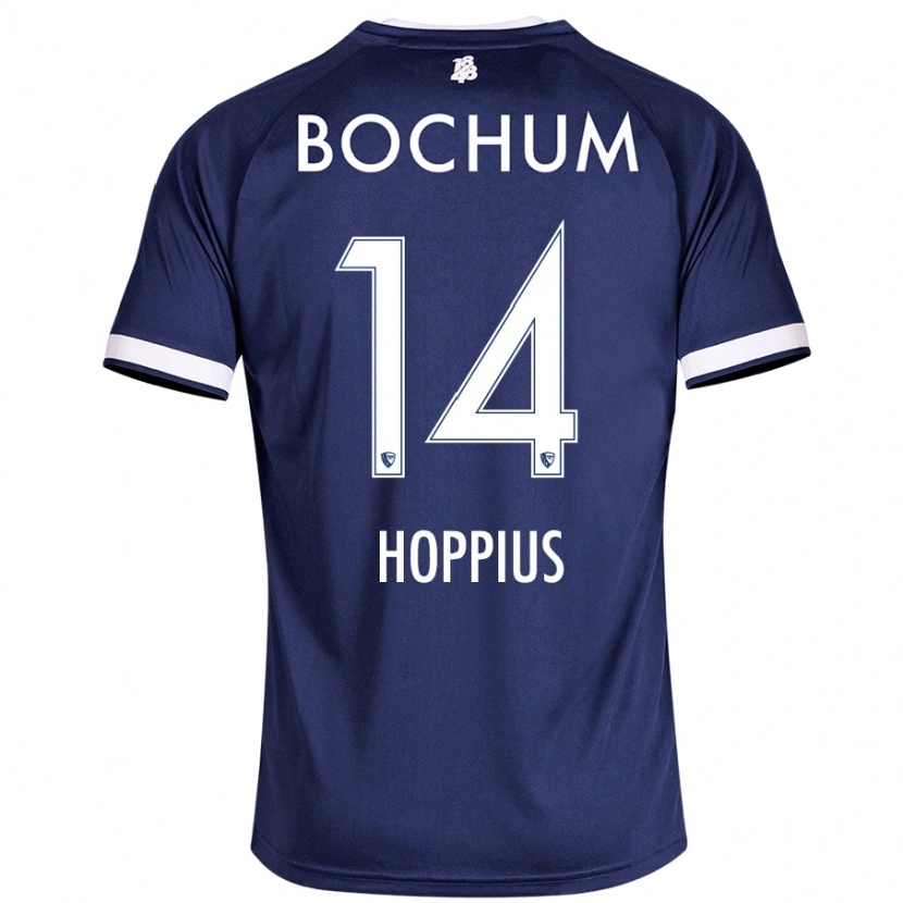 Danxen Barn Dörthe Hoppius #14 Mörkblå Hemmatröja Matchtröjor 2024/25 Tröjor T-Tröja