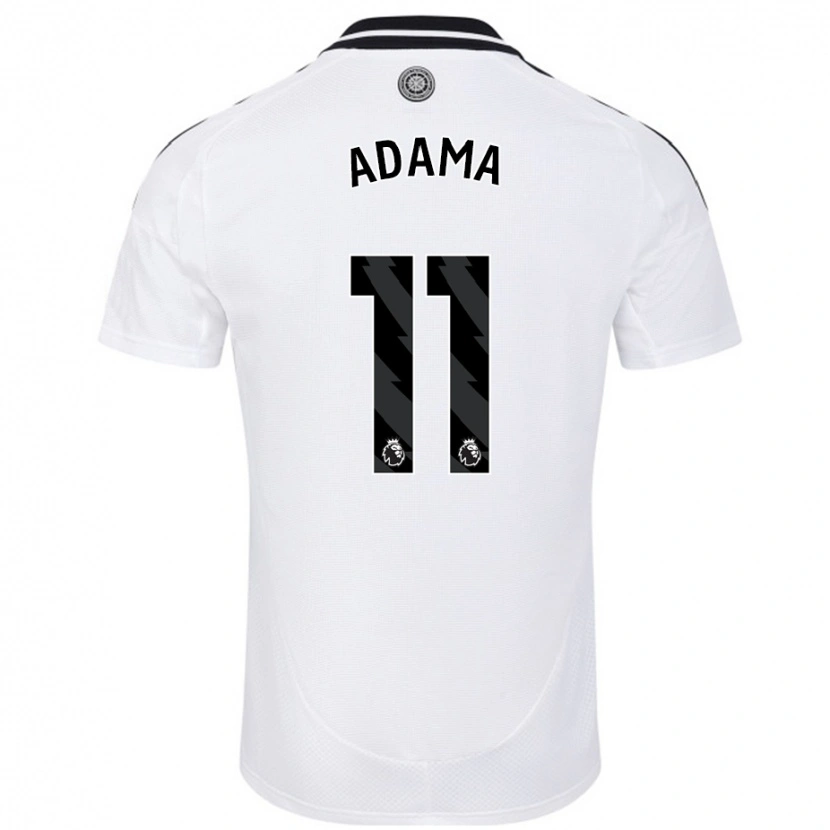 Danxen Barn Adama Traoré #11 Vit Hemmatröja Matchtröjor 2024/25 Tröjor T-Tröja