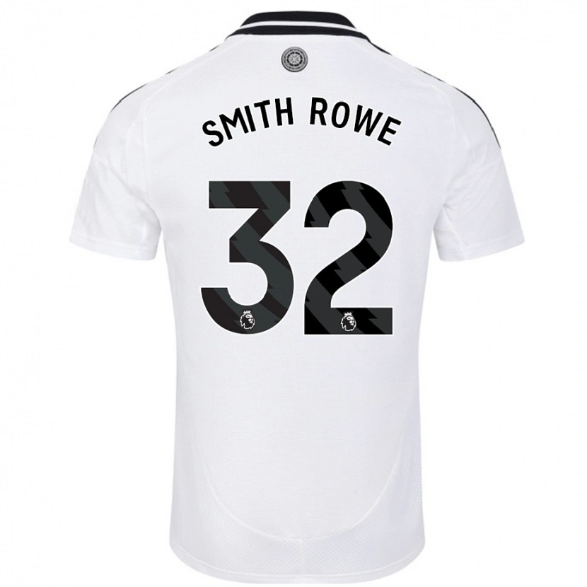 Danxen Barn Emile Smith Rowe #32 Vit Hemmatröja Matchtröjor 2024/25 Tröjor T-Tröja