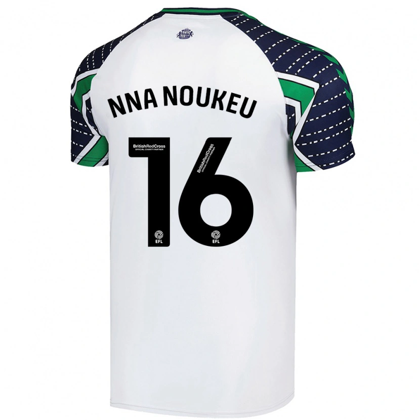 Danxen Barn Blondy Nna Noukeu #16 Vit Bortatröja Matchtröjor 2024/25 Tröjor T-Tröja