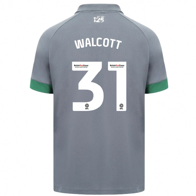 Danxen Barn Malachi Fagan-Walcott #31 Mörkgrå Bortatröja Matchtröjor 2024/25 Tröjor T-Tröja