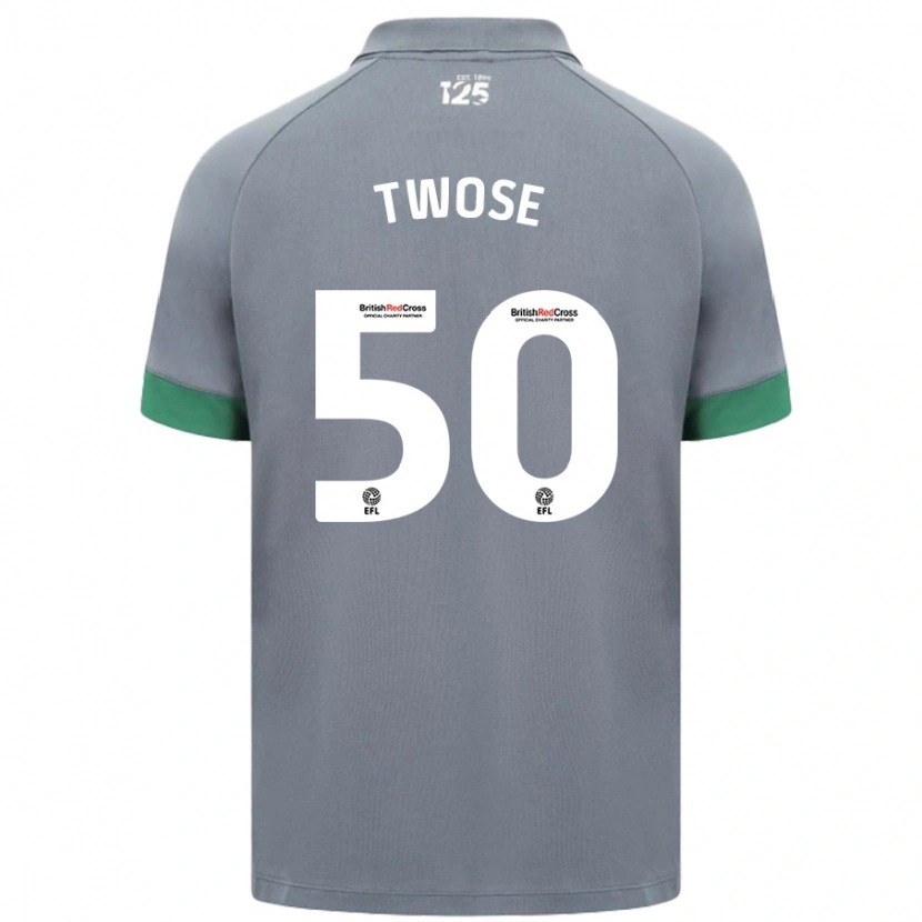 Danxen Barn Cody Twose #50 Mörkgrå Bortatröja Matchtröjor 2024/25 Tröjor T-Tröja