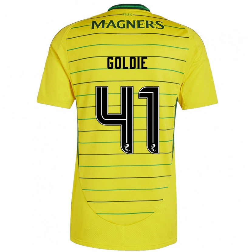Danxen Barn Clare Goldie #41 Gul Bortatröja Matchtröjor 2024/25 Tröjor T-Tröja