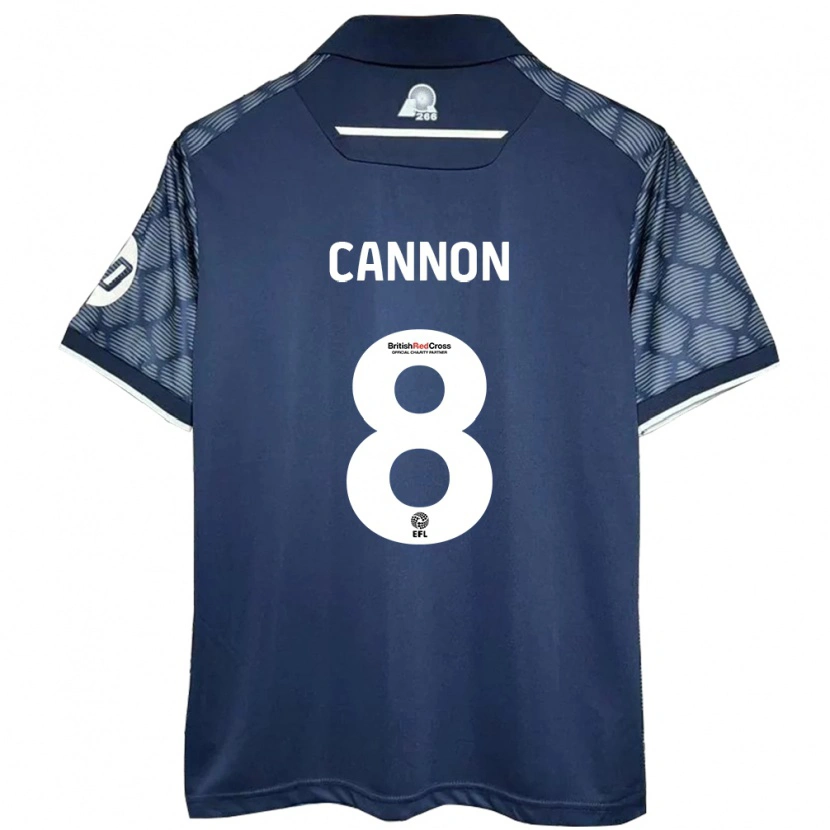 Danxen Barn Andy Cannon #8 Svart Bortatröja Matchtröjor 2024/25 Tröjor T-Tröja