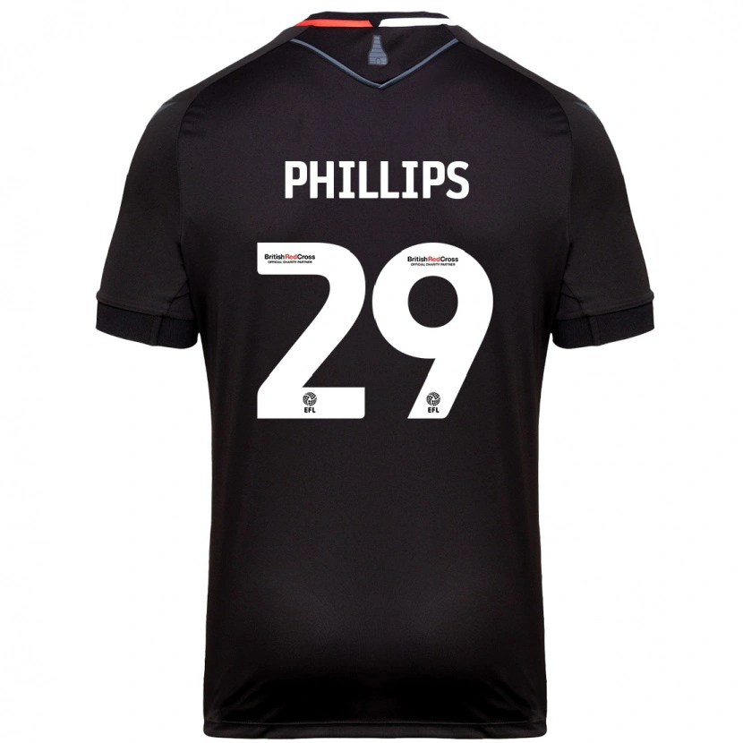 Danxen Barn D'margio Wright-Phillips #29 Svart Bortatröja Matchtröjor 2024/25 Tröjor T-Tröja